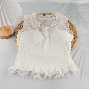 Good Quality Lace Cami Crop Top Tank Top for Women and Girls