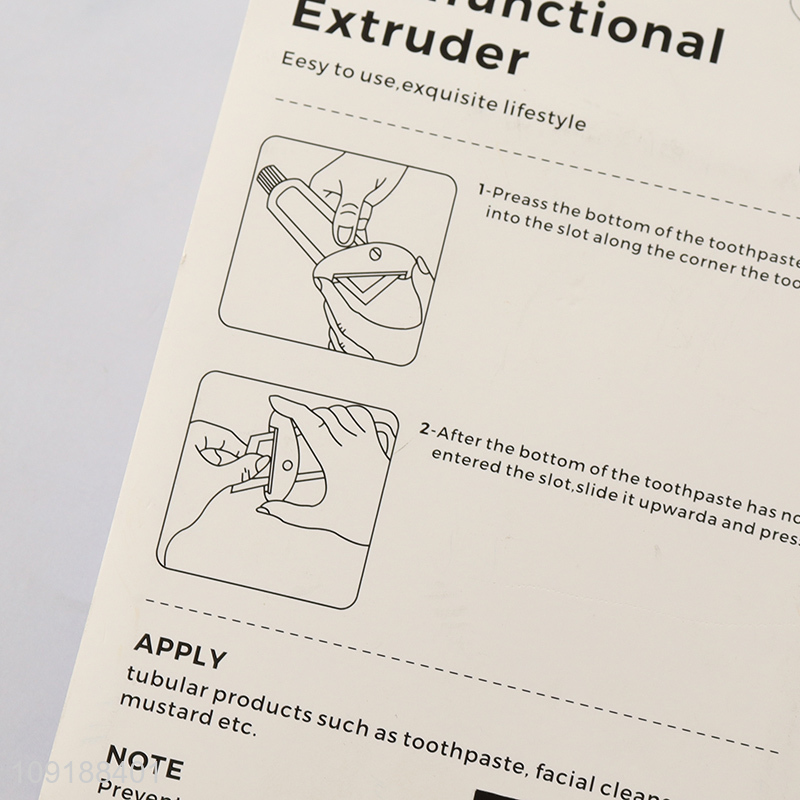 Hot Selling 3 Pieces Multi Sizes Plastic Toothpaste Tube Squeezer Rollers