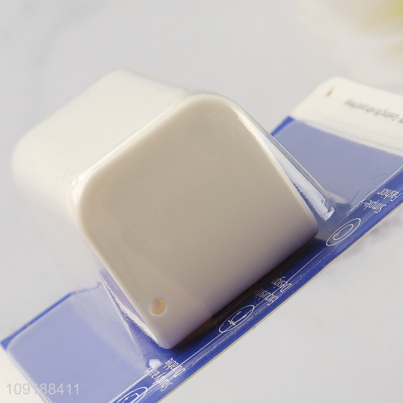 Good Quality 2 Slots Wall Mounted Heavy Duty Plastic Toothbrush Holder