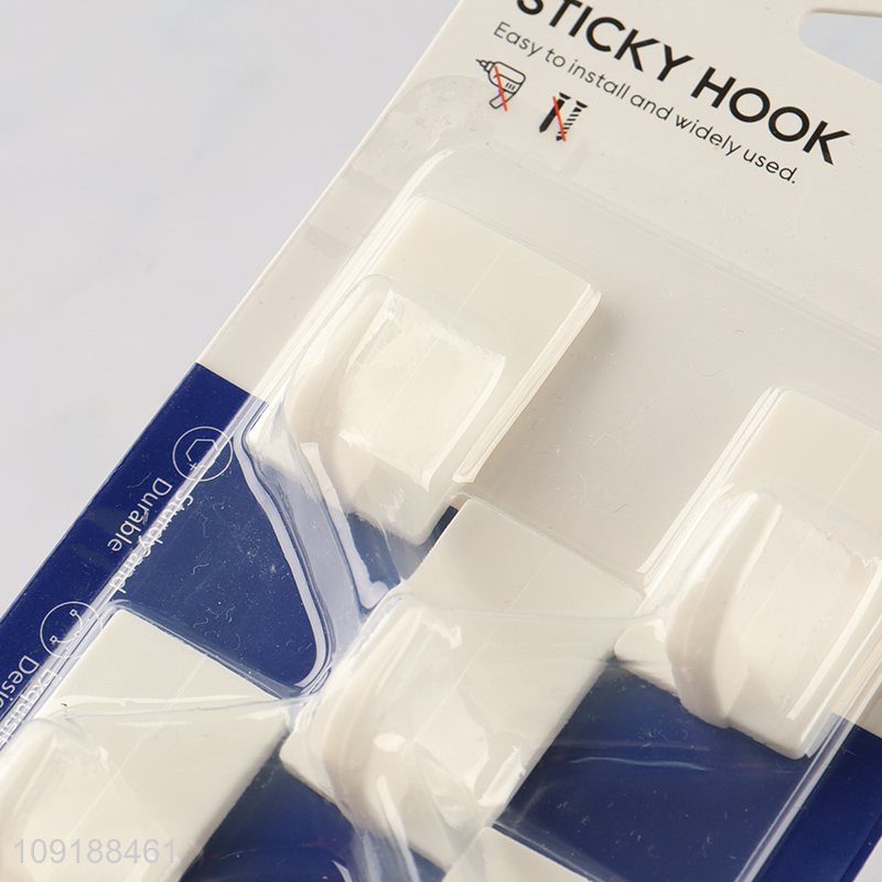 Good Quality 5 Pieces Adhesive Hooks Utility Hooks Wall Hanging Hooks
