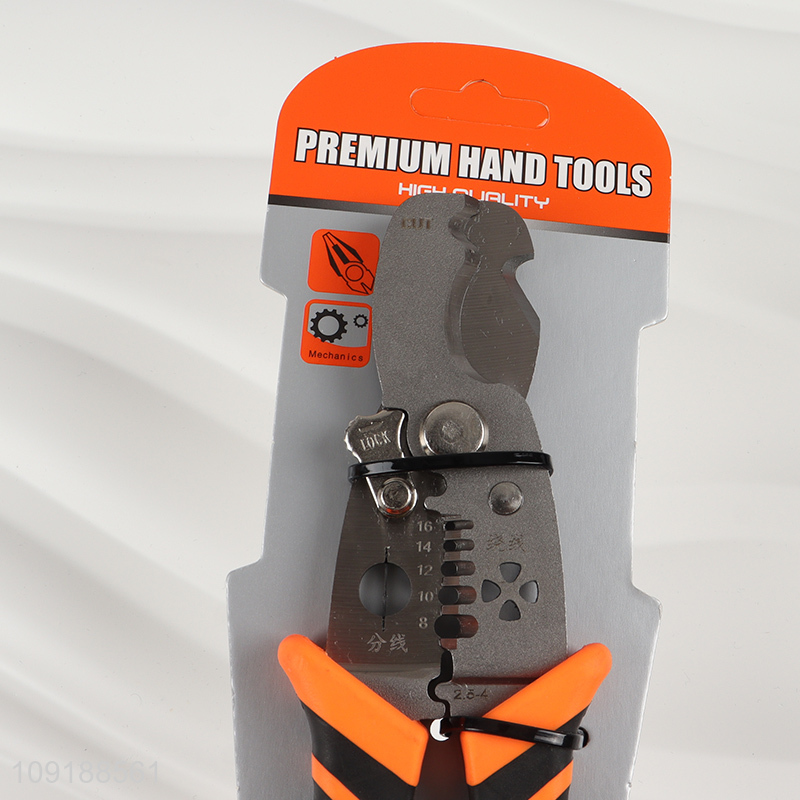 China products 7.5-inch dual-port multi-functional cable divider pliers