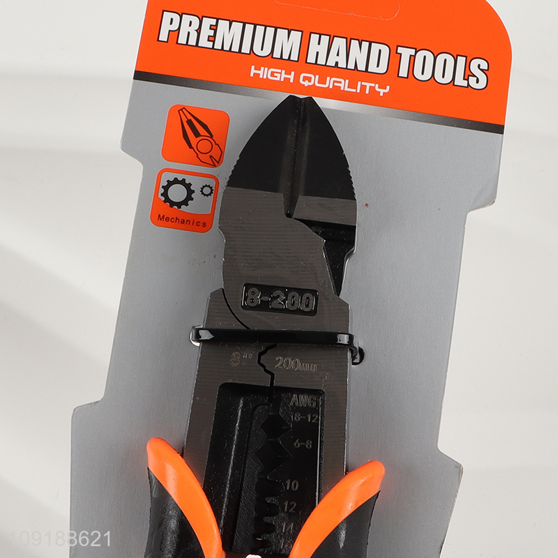 Best selling 8inch professional multi-functional slotted pliers wholesale