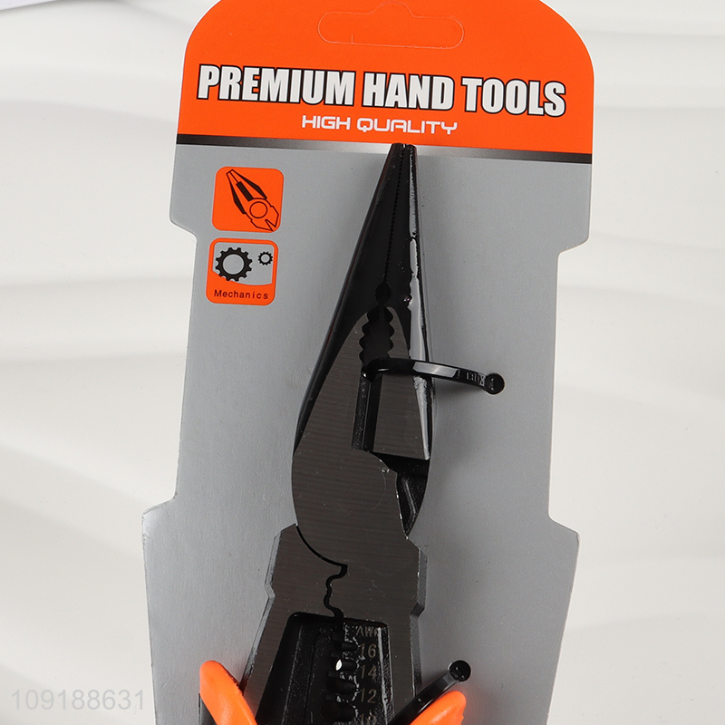 Yiwu market professional 9-inch multi-functional pointed pliers for sale