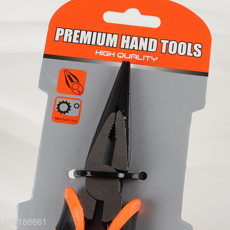 Hot selling professional 6inch multi-functional pointed pliers hardware tool