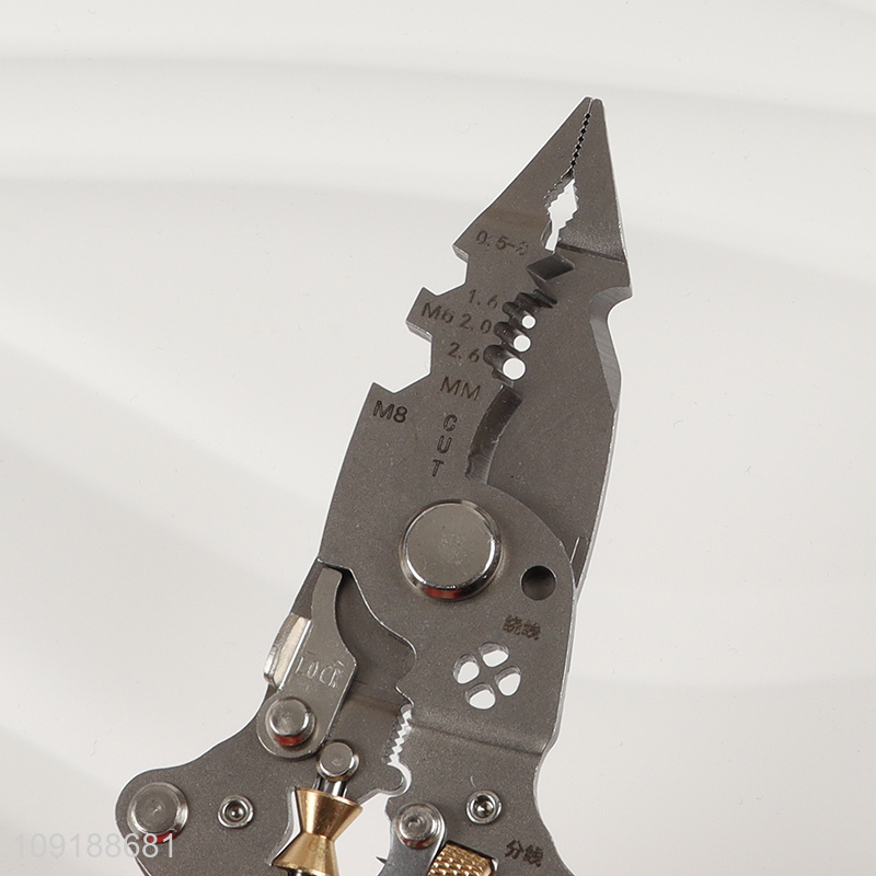 Wholesale Folding Electrician Special Cutting Multi-function Peeling Pliers