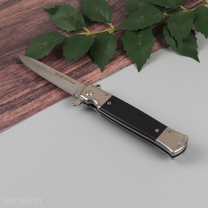 Popular products folding pocket knife tactical bushcraft knife camping knife