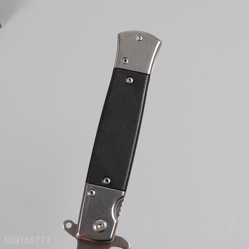 Popular products folding pocket knife tactical bushcraft knife camping knife