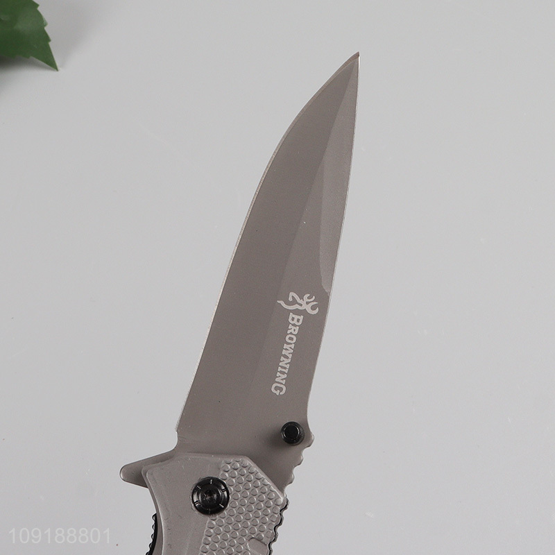 China supplier folding pocket knife tactical bushcraft knife camping knife for sale