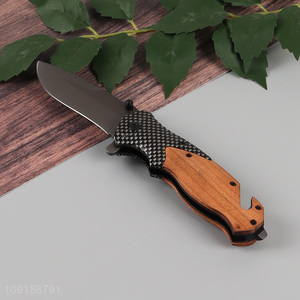 Good selling portable pocket knife tactical bushcraft knife camping knife