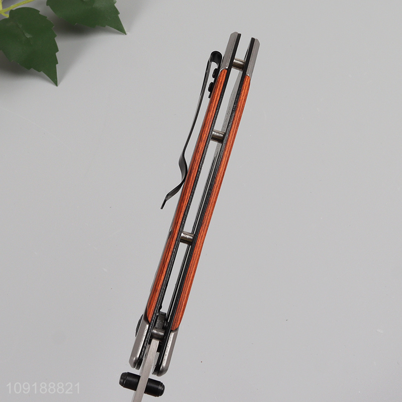 High quality folding pocket knife tactical bushcraft knife camping knife for sale