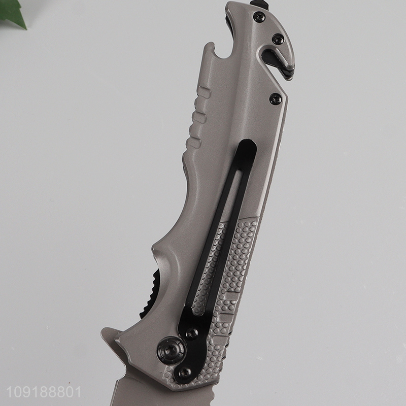 China supplier folding pocket knife tactical bushcraft knife camping knife for sale