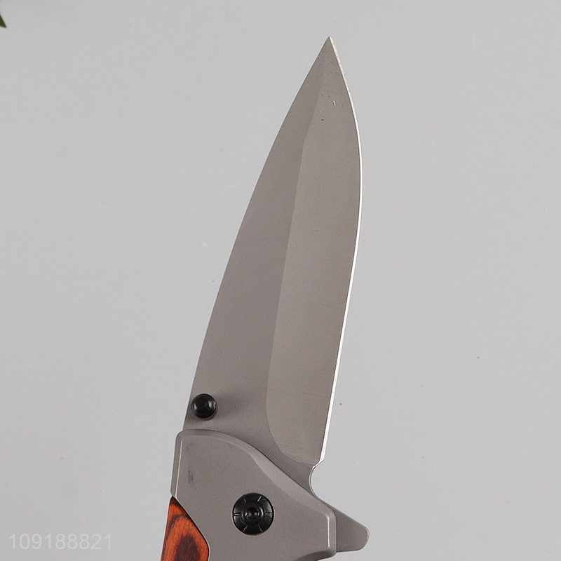 High quality folding pocket knife tactical bushcraft knife camping knife for sale