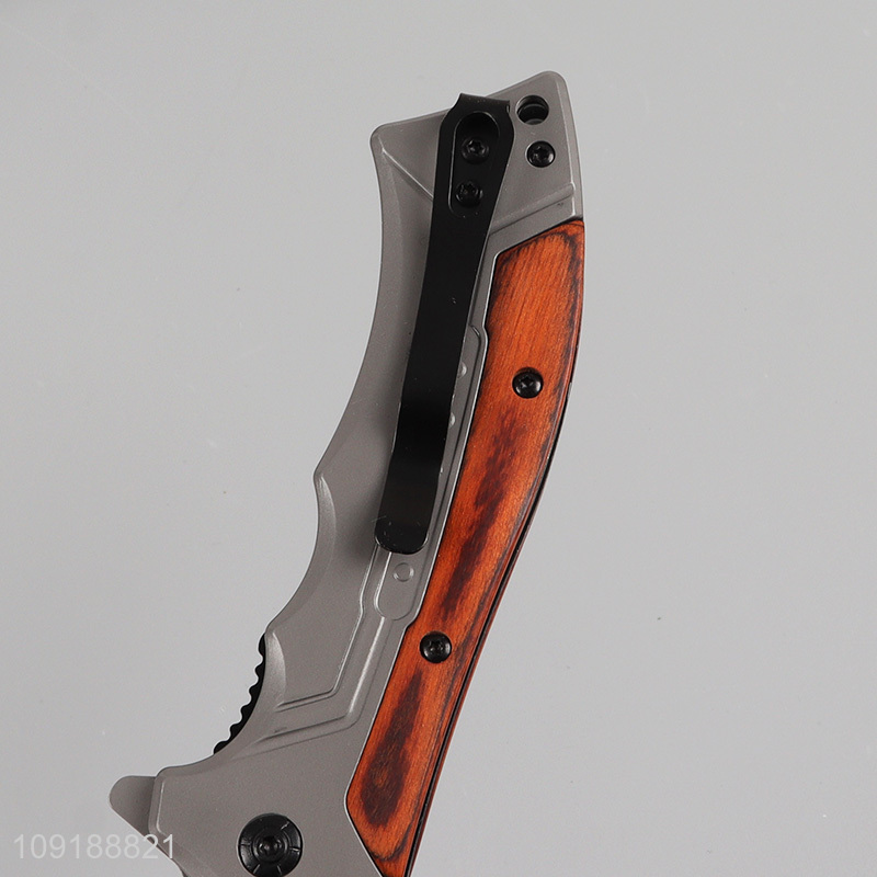 High quality folding pocket knife tactical bushcraft knife camping knife for sale