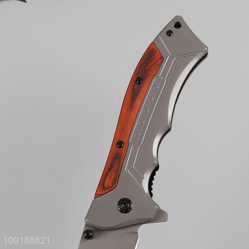 High quality folding pocket knife tactical bushcraft knife camping knife for sale