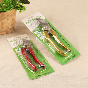 Yiwu market professional garden scissors pruning shear for garden supplies