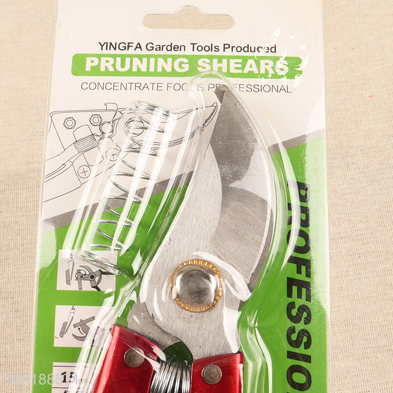 Yiwu market professional garden scissors pruning shear for garden supplies