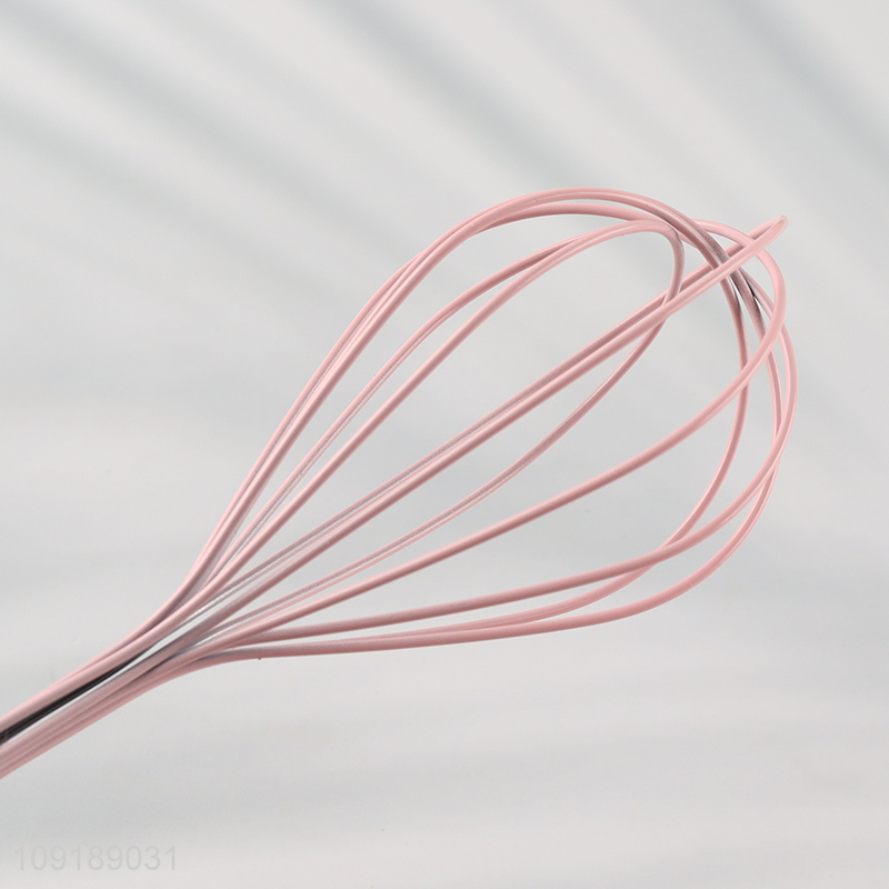 New Product 8 Inch Stainless Steel Balloon Egg Whisk Manual Egg Beater