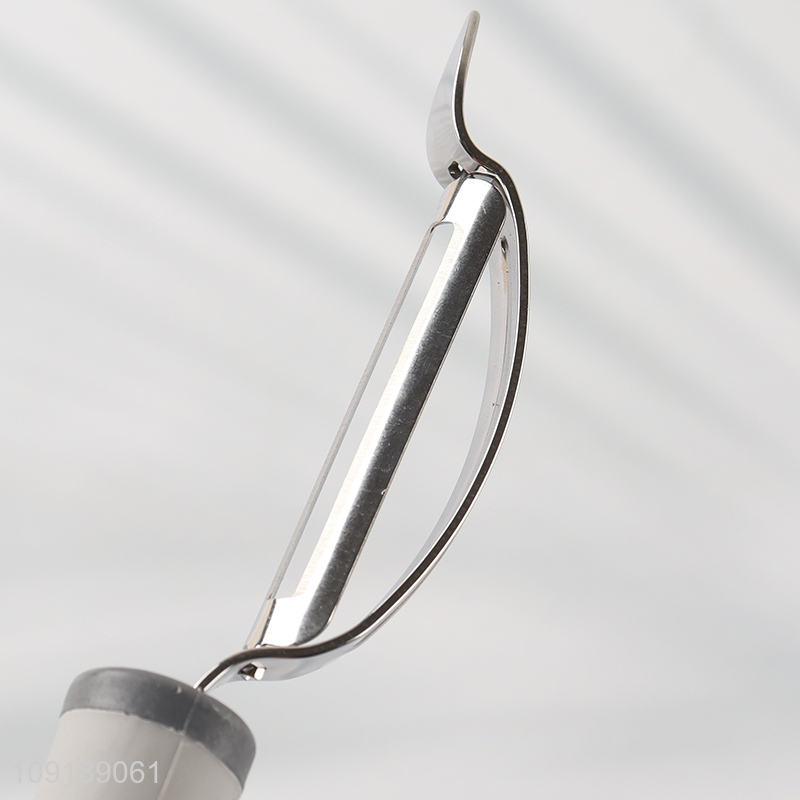 New Arrival Stainless Steel Vegetable Fruit Peeler with Non-Slip Handle
