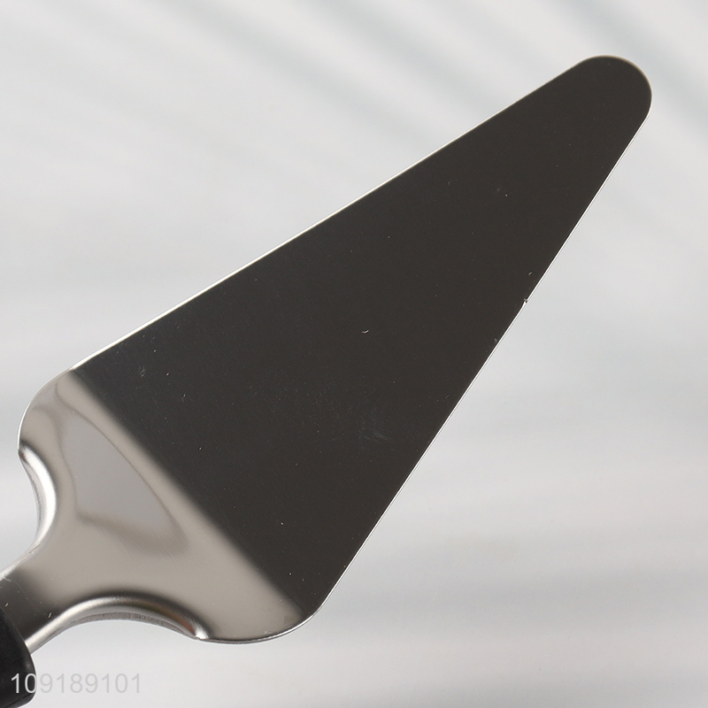 Wholesale Stainless Steel Pizza Spatula Pie Server with Plastic Handle