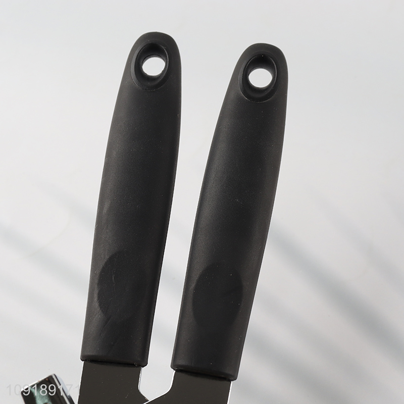 Hot Selling Stainless Steel Manual Can Opener with Non-Slip Handle