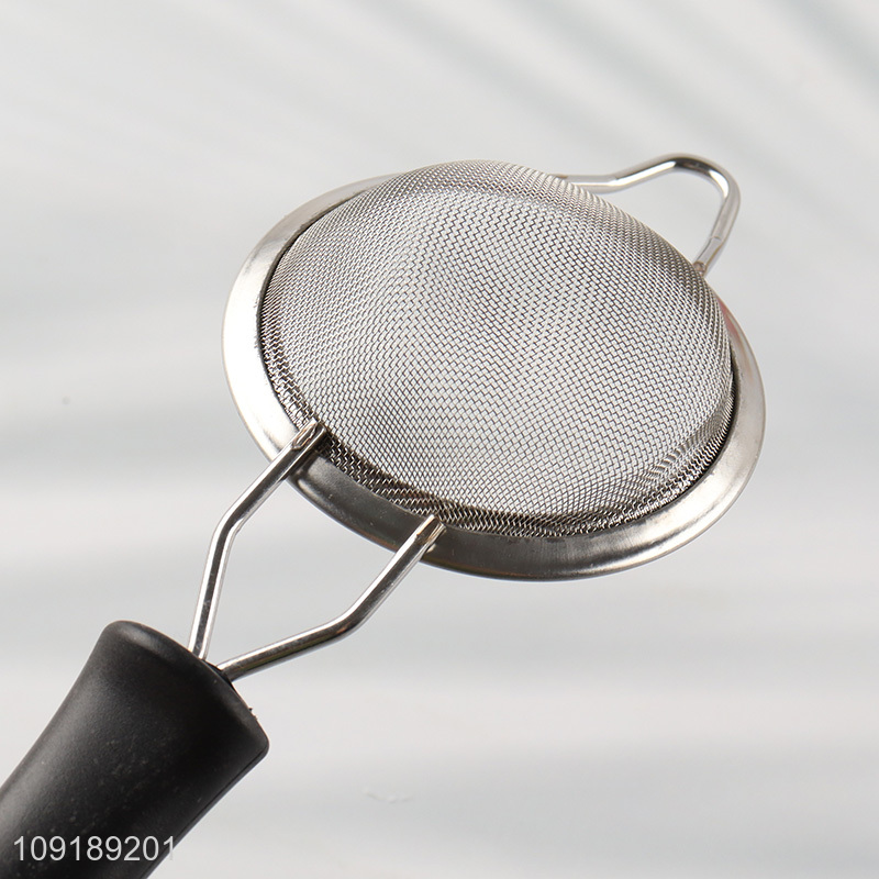 Good Quality Stainless Steel Fine Mesh Strainer with Handle for Kitchen
