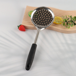 New Arrival Stainless Steel Cooking Skimmer Slotted Spoon Kitchen Utensils