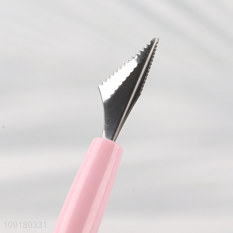 Low Price 2-In-1 Stainless Steel Melon Baller with Fruit Carving Knife