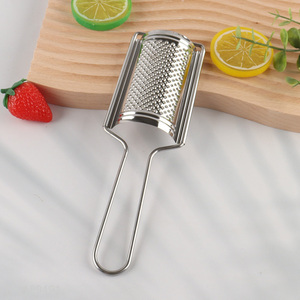 Factory Price Stainless Steel Ginger Grater Lemon Zester with Handle