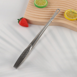 New Product 10 Inch Stainless Steel Food Tongs Grill Tongs Barbecue Tools