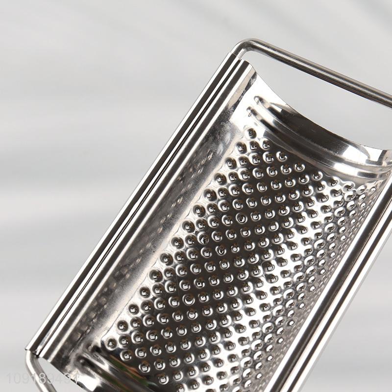 Factory Price Stainless Steel Ginger Grater Lemon Zester with Handle
