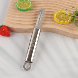 Wholesale Stainless Steel Vegetable Fruit Peeler Custom Logo Kitchen Peeler