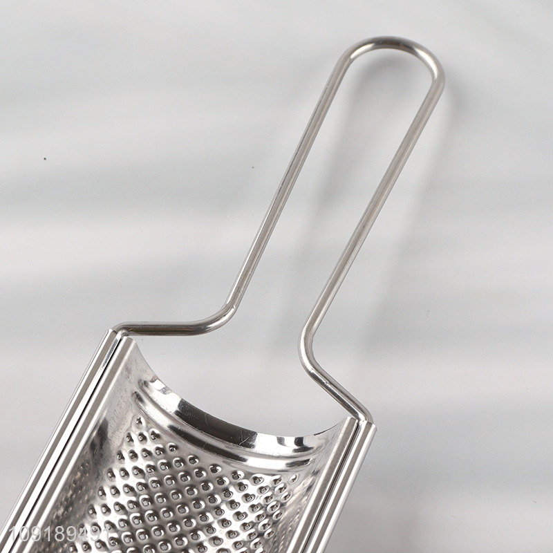 Factory Price Stainless Steel Ginger Grater Lemon Zester with Handle