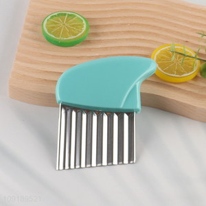 Hot Selling Stainless Steel Crinkle Cutter Knife for Potato French Fry