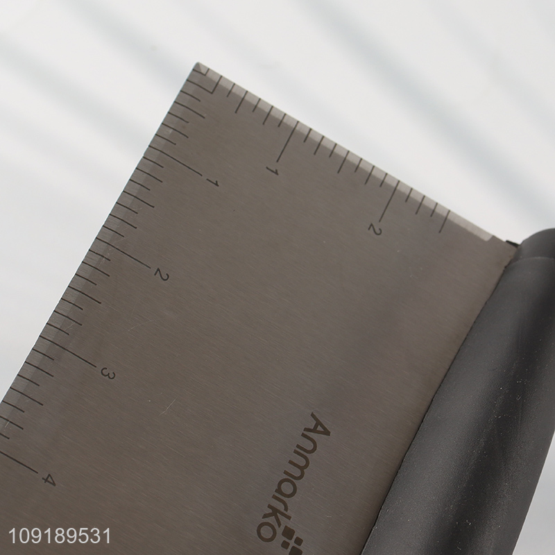 Wholesale Stainless Steel Dough Scraper Pastry Cutter Kitchen Baking Tools