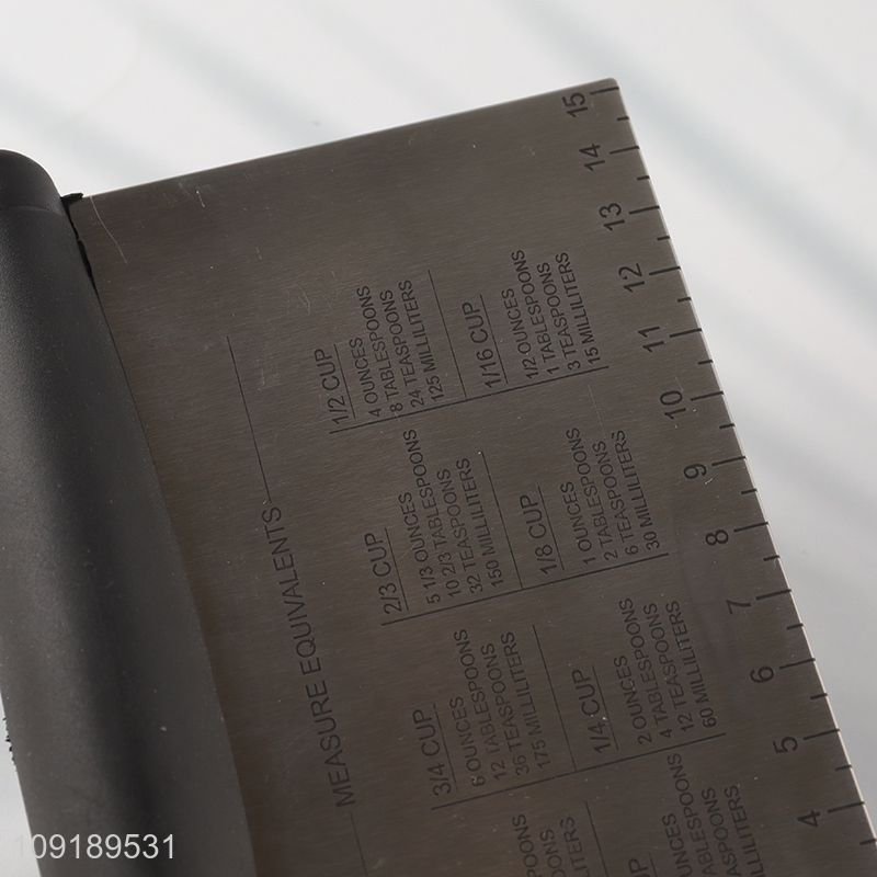 Wholesale Stainless Steel Dough Scraper Pastry Cutter Kitchen Baking Tools