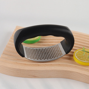 High Quality Stainless Steel Garlic Press Rocker Garlic Mincer Crusher