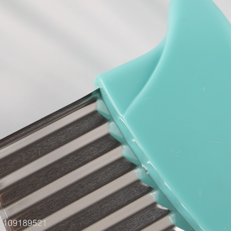 Hot Selling Stainless Steel Crinkle Cutter Knife for Potato French Fry