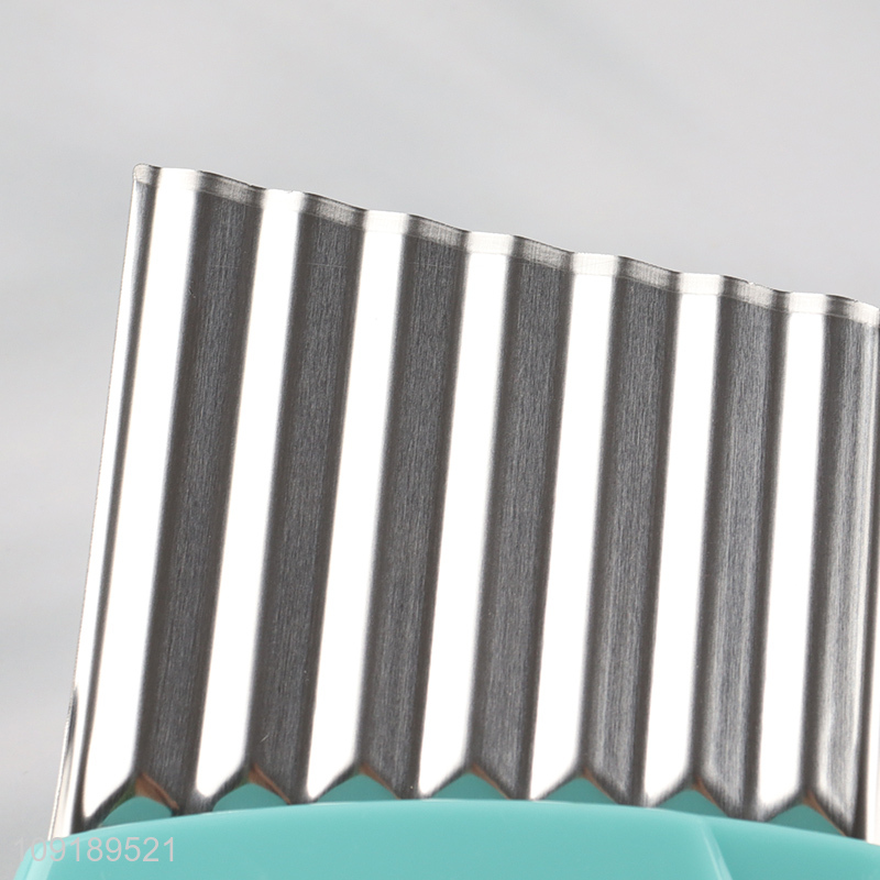 Hot Selling Stainless Steel Crinkle Cutter Knife for Potato French Fry