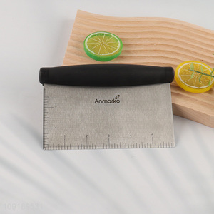 Wholesale Stainless Steel Dough Scraper Pastry Cutter Kitchen Baking Tools