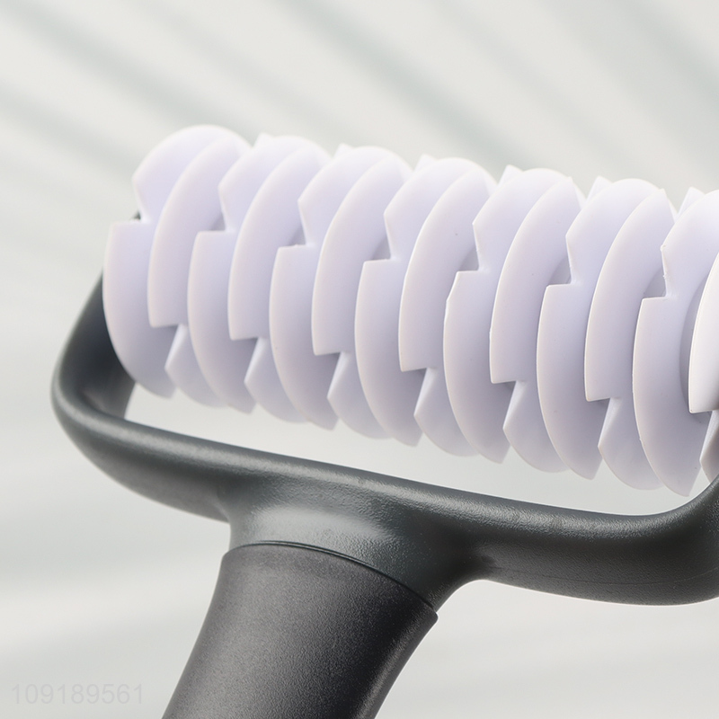 Factory Wholesale Plastic Noodle Lattice Roller Pastry Cutter Baking Tool