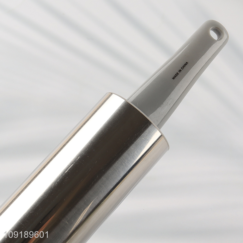 Online Wholesale Stainless Steel Rolling Pin for Baking Pizza Pie Cookie