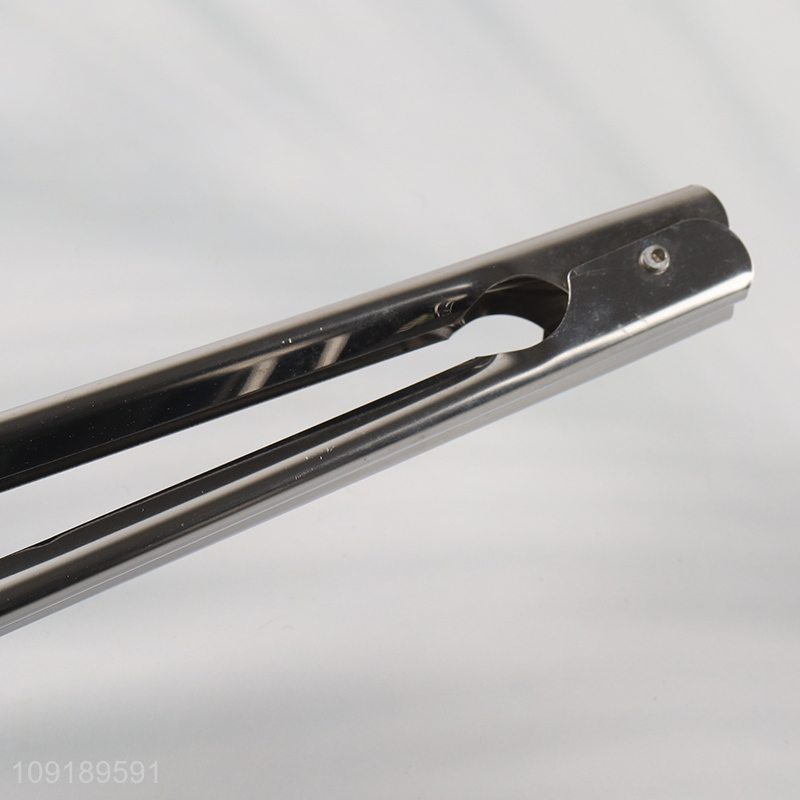 Wholesale 12 Inch Stainless Steel Food Serging Tongs for Kitchen Cooking Barbecue