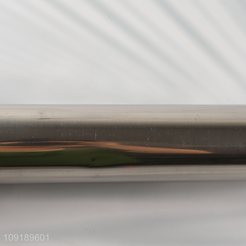 Online Wholesale Stainless Steel Rolling Pin for Baking Pizza Pie Cookie
