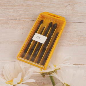 New arrival 5pcs professional hardware tool cross drill bit set