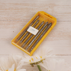 Popular products 5pcs cross-shaped saw teeth drill hardware tool set