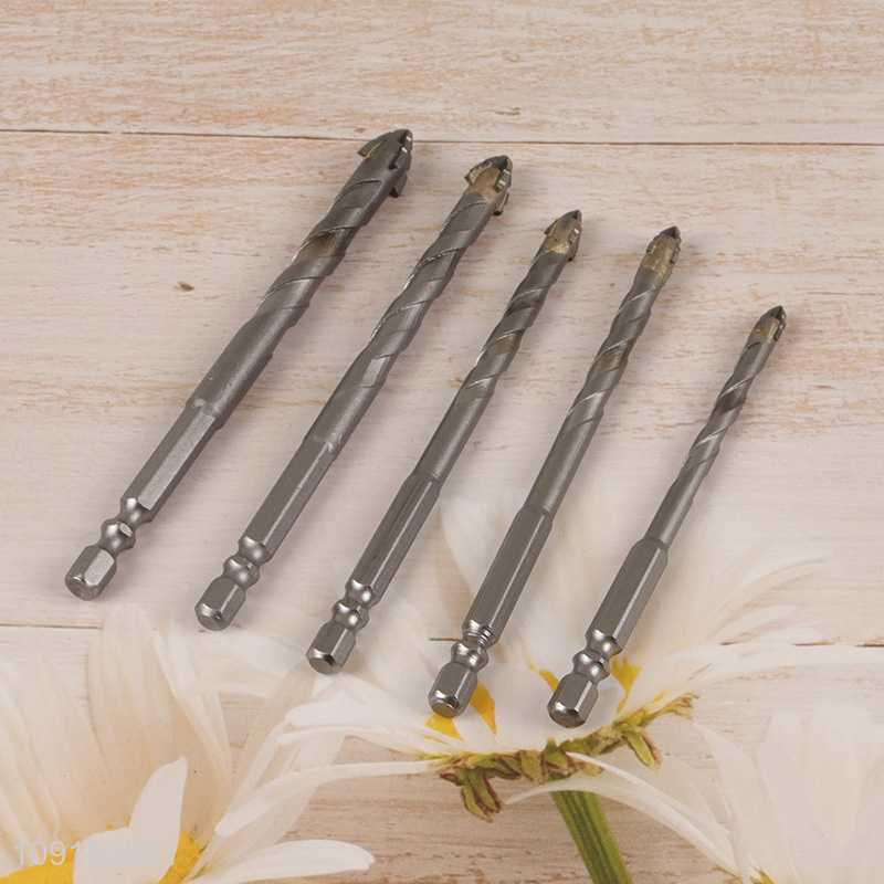 Popular products 5pcs cross-shaped saw teeth drill hardware tool set
