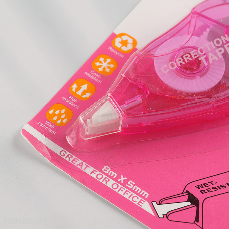 China Supplier 5mm*8m Non-Toxic Correction Tape Kids Students Correction Tape