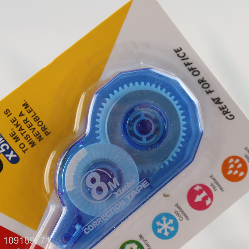 Factory Price 5mm*8m Non-Toxic Correction Tape Portable Students Stationery