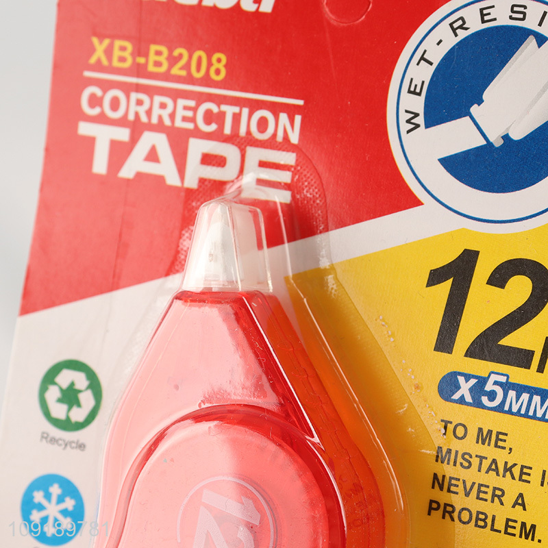 Online Wholesale 5mm*12m Non-Toxic Non-Toxic Correction Tape for Students