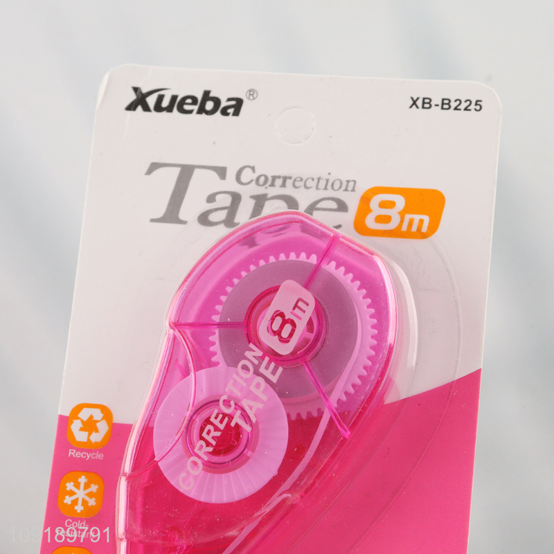 China Supplier 5mm*8m Non-Toxic Correction Tape Kids Students Correction Tape